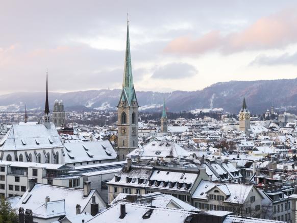 Winter in Zurich