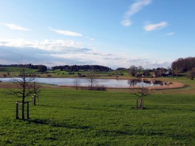 Lützelsee Lake near Hombrechtikon