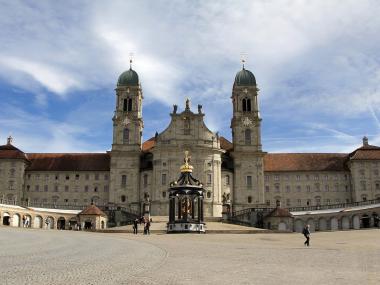 Einsiedeln Abbey, exterior view